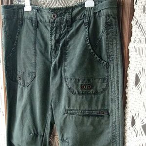 Free People green cargo pants